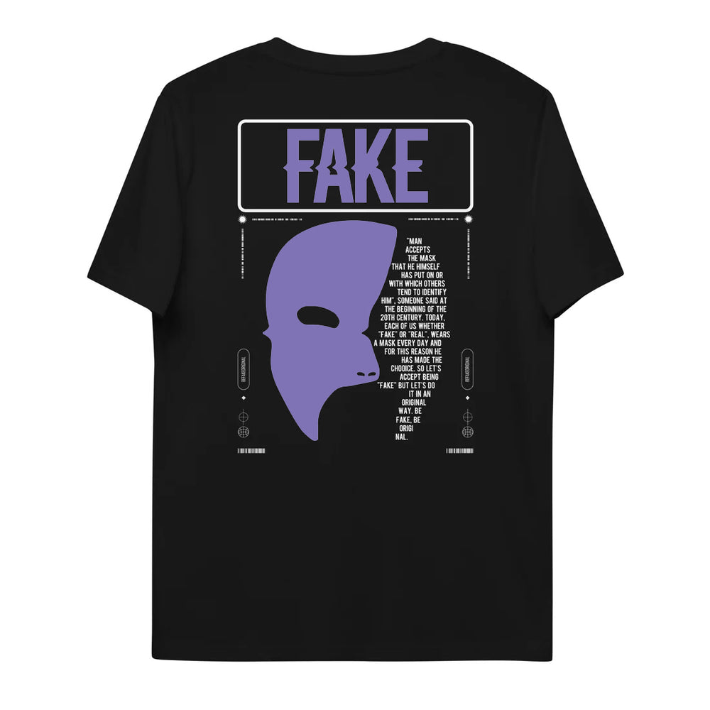 Fake T-Shirt Black | Purple