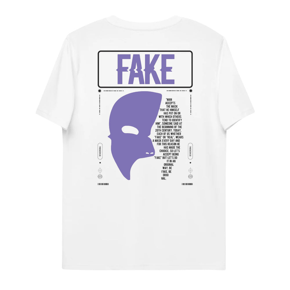 Fake T-Shirt White | Purple