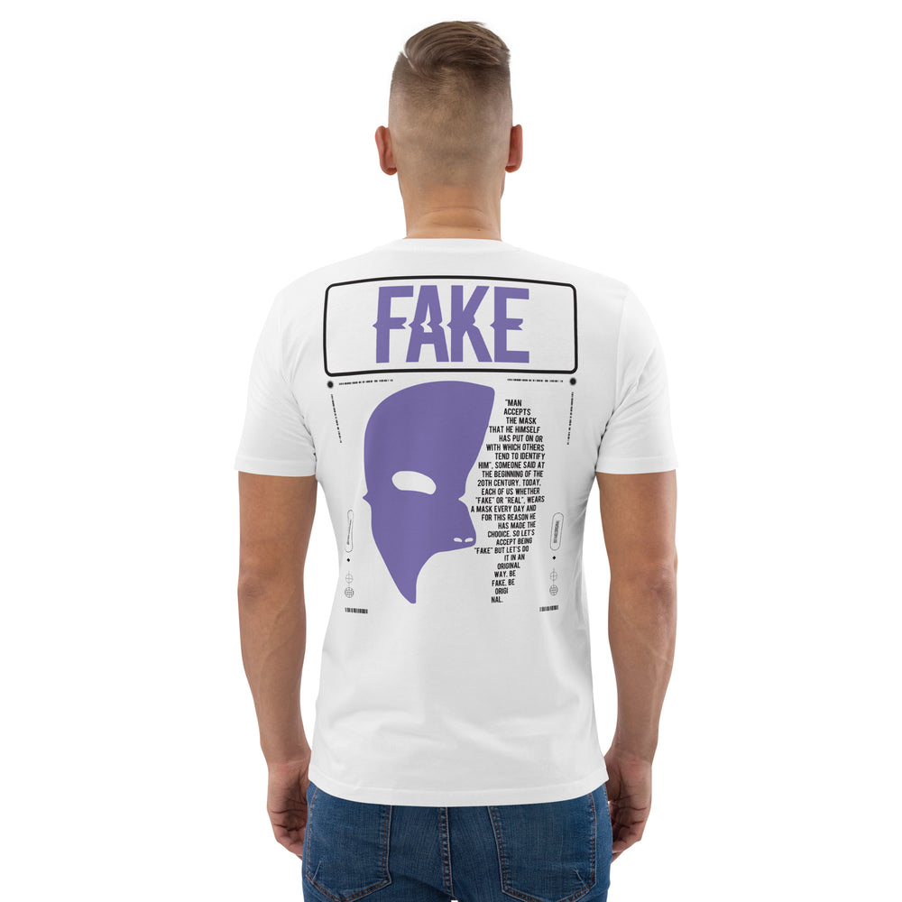 Fake T-Shirt White | Purple