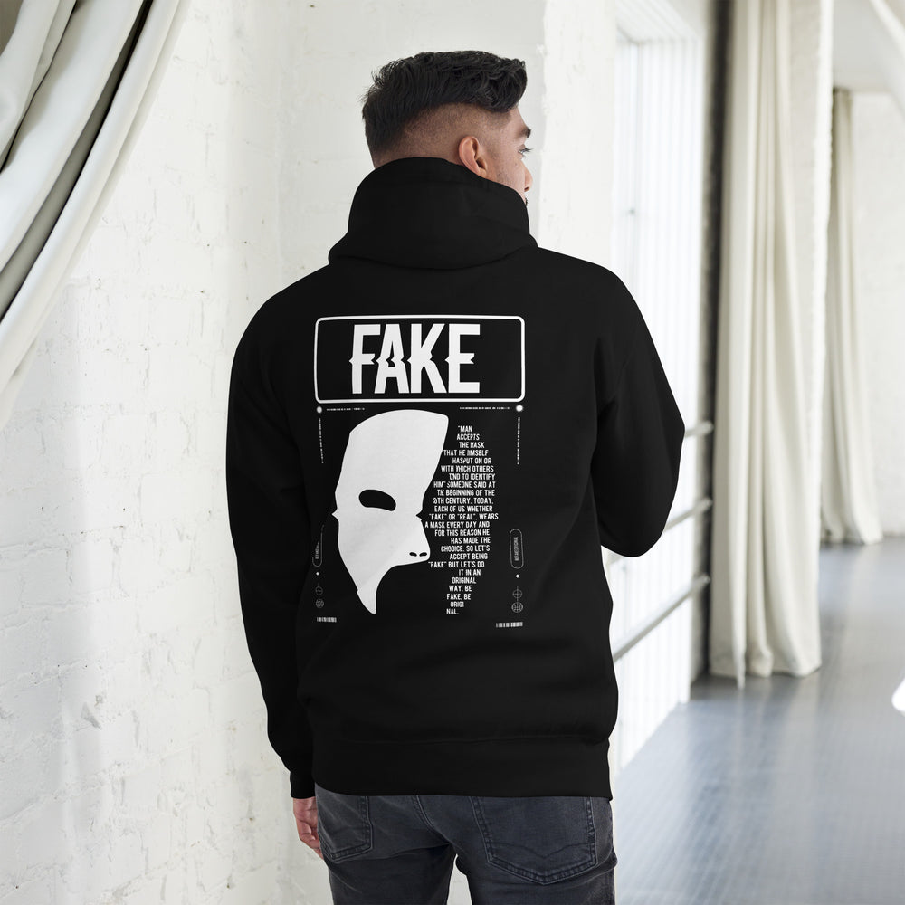 Fake Hoodie Black