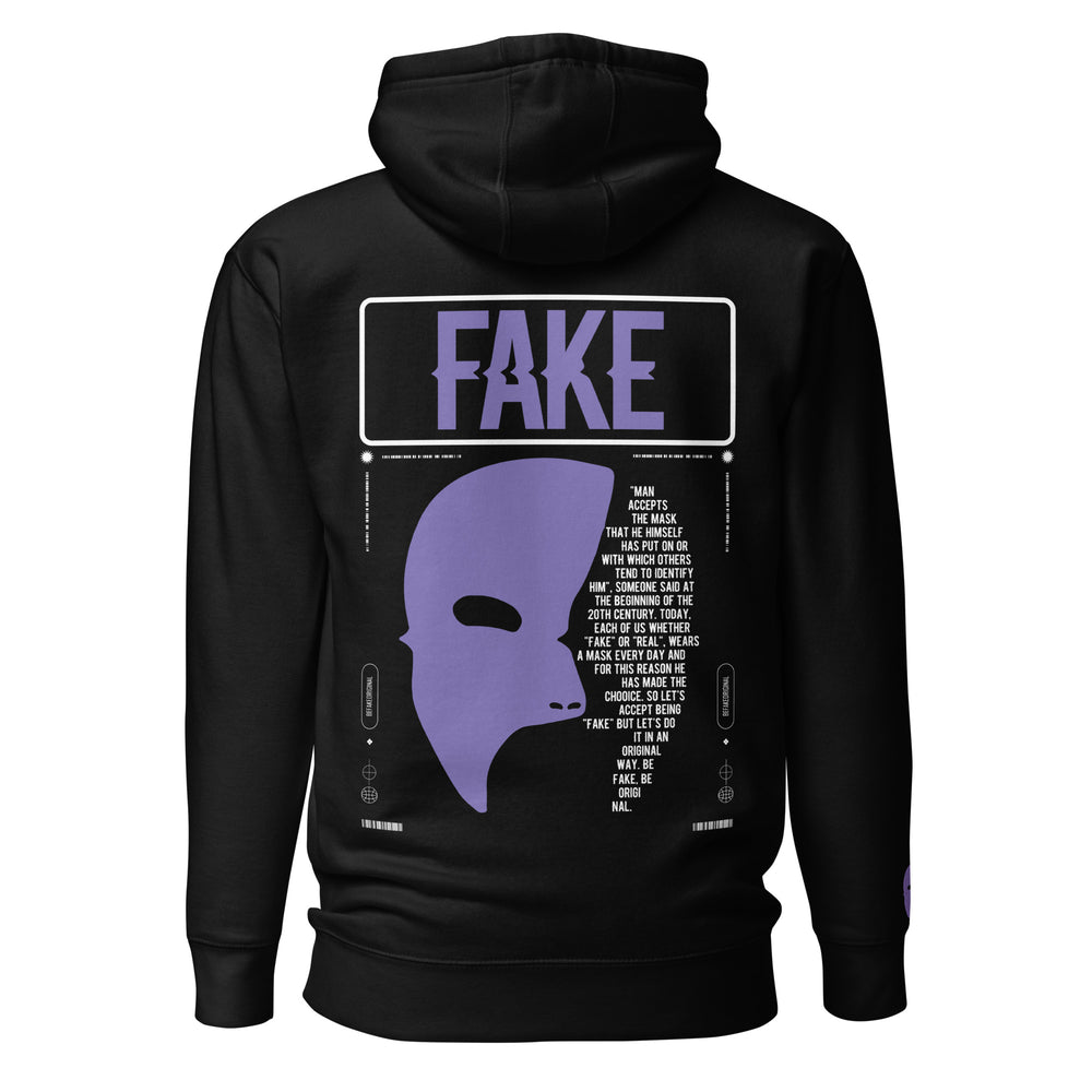 Fake Hoodie Black | Purple