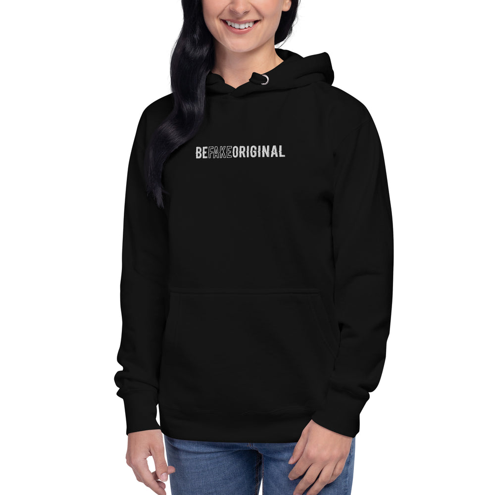 Fake Hoodie Black