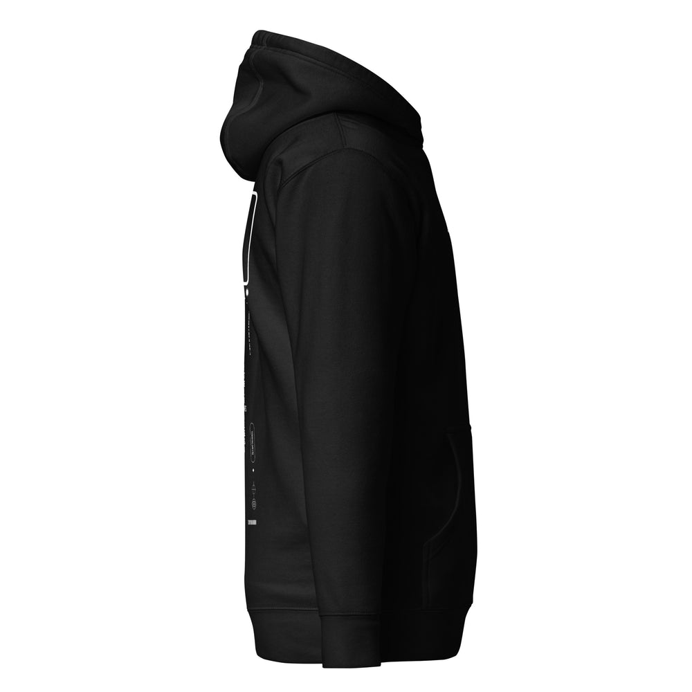 Fake Hoodie Black