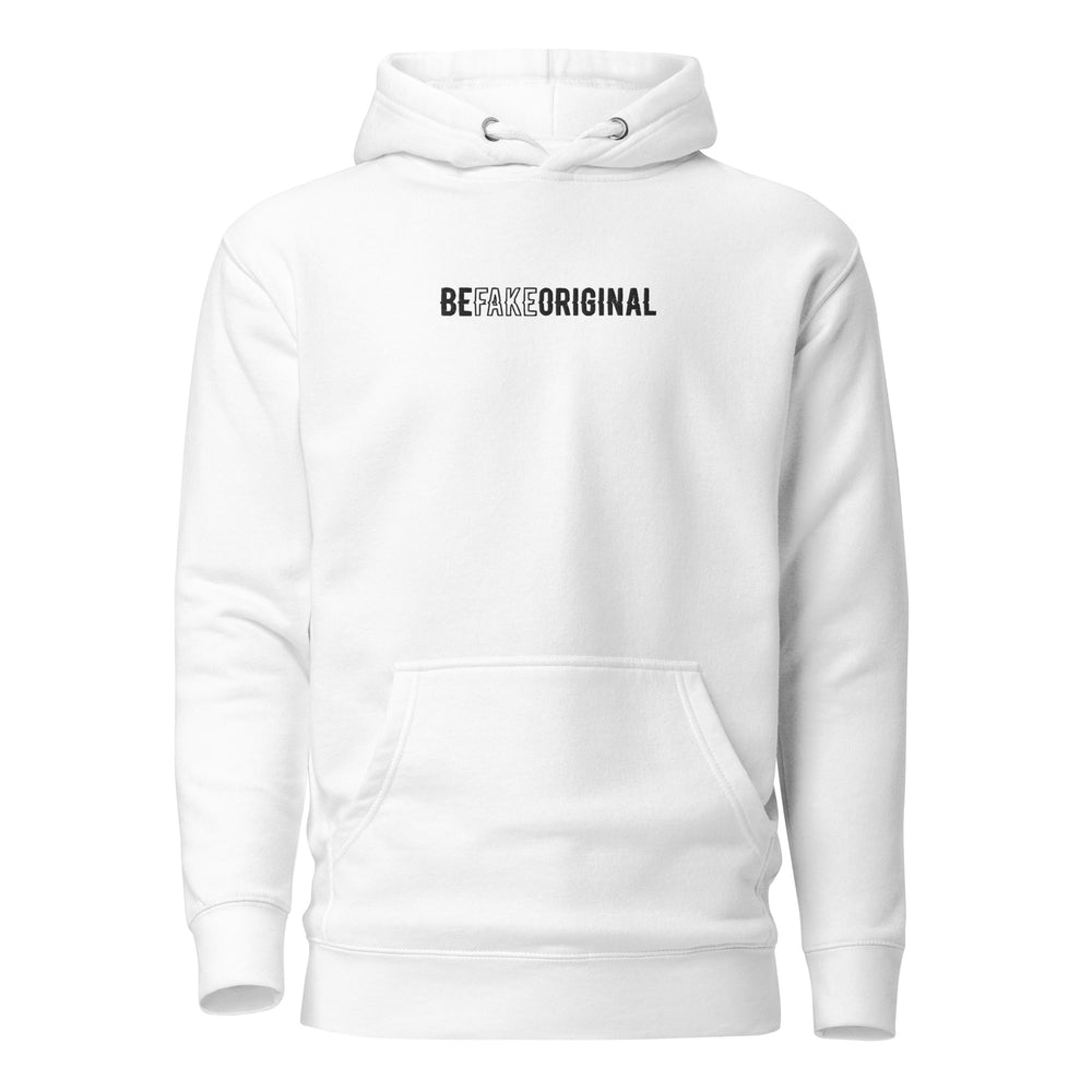 Fake Hoodie White