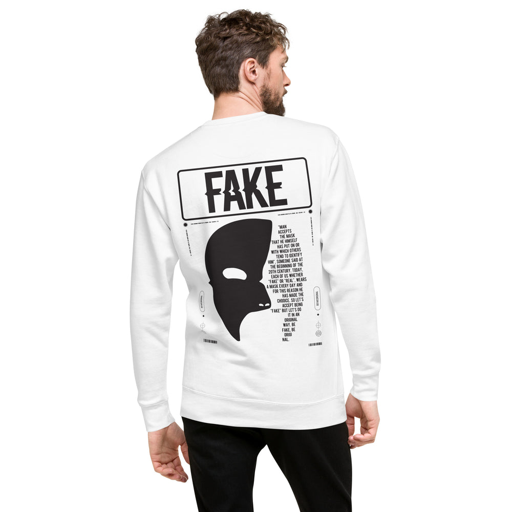 Fake Sweatshirt White