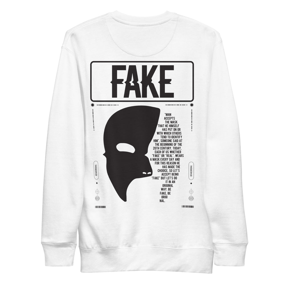 Fake Sweatshirt White